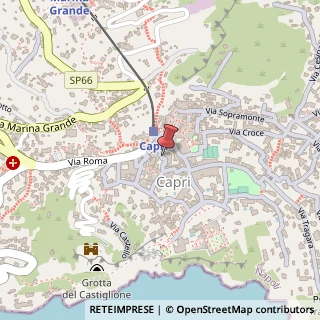Mappa Via Padre Serafino Cimmino, 9, 80076 Capri, Napoli (Campania)