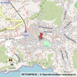 Mappa Via Camerelle, 16/A, 80076 Capri, Napoli (Campania)