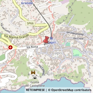 Mappa Via Roma, 43, 80076 Capri, Napoli (Campania)