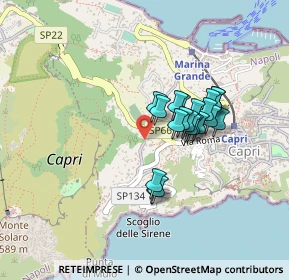 Mappa Via Torina, 80073 Capri NA, Italia (0.3485)