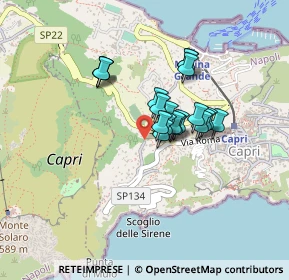 Mappa Via Torina, 80073 Capri NA, Italia (0.3205)