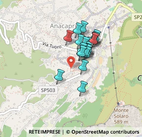 Mappa Via Follicara, 80071 Anacapri NA, Italia (0.3215)