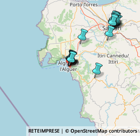 Mappa Via Txu Terrat, 07041 Alghero SS, Italia (16.5805)