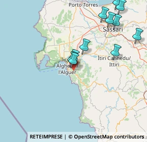 Mappa Strada Vicinale Valverde, 07041 Alghero SS, Italia (18.80273)