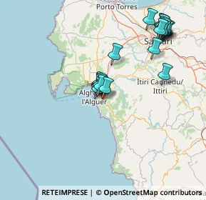 Mappa Strada Vicinale Valverde, 07041 Alghero SS, Italia (16.7405)