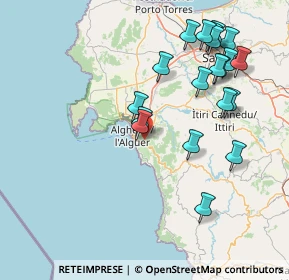 Mappa Strada Vicinale Valverde, 07041 Alghero SS, Italia (18.379)