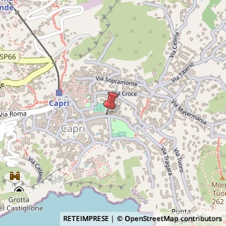 Mappa Via Camerelle, 49A, 80076 Capri, Napoli (Campania)