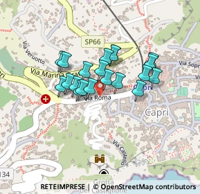 Mappa Via Lo Palazzo, 80073 Capri NA, Italia (0.168)