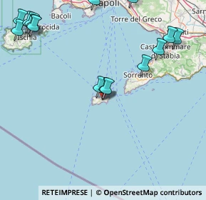 Mappa Via del Castiglione, 80073 Capri NA, Italia (23.34933)