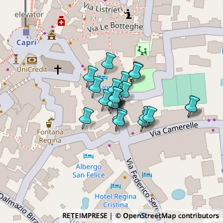 Mappa Via Vittorio Emanuele, 80073 Capri NA, Italia (0.0087)