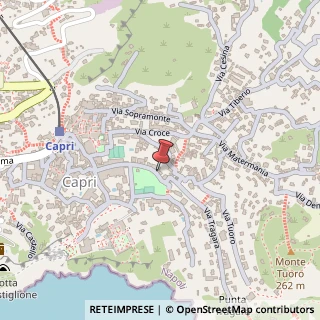 Mappa Via Camerelle, 81a, 80076 Capri, Napoli (Campania)