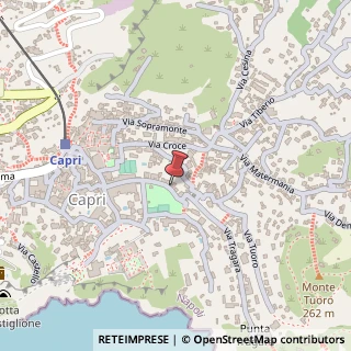 Mappa Via Camerelle, 75, 80073 Capri, Napoli (Campania)