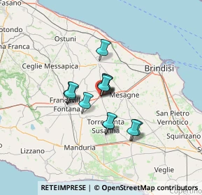 Mappa Via Corradi, 72022 Latiano BR, Italia (8.98154)