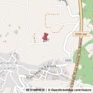 Mappa Contrada serra, 85050 Satriano di Lucania, Potenza (Basilicata)
