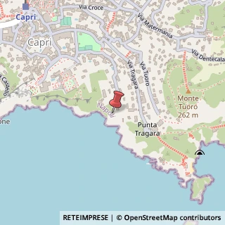 Mappa Via Marino Occhio, 15, 80073 Capri, Napoli (Campania)
