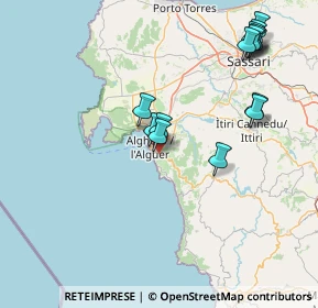 Mappa Strada Consortile Salondra, 07041 Alghero SS, Italia (18.45786)