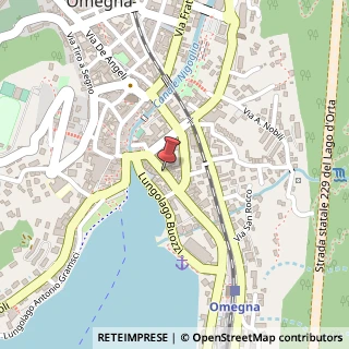Mappa Via Giuseppe Mazzini, 34, 28887 Omegna, Verbano-Cusio-Ossola (Piemonte)