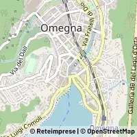 Mapa Omegna