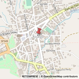 Mappa Piazza della Pesa, 16, 36012 Asiago, Vicenza (Veneto)