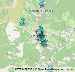 Mappa Via Mauro, 24015 San Giovanni Bianco BG, Italia (1.543)