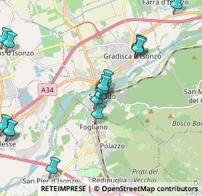 Mappa Piazza Giuseppe Mazzini, 34078 Sagrado GO, Italia (2.50611)