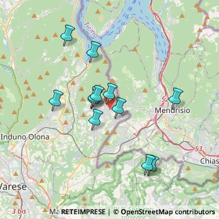 Mappa Via Leoncavallo, 21050 Saltrio VA, Italia (3.225)