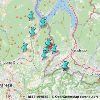 Mappa Via Leoncavallo, 21050 Saltrio VA, Italia (3.26455)