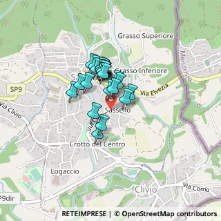 Mappa Via Leoncavallo, 21050 Saltrio VA, Italia (0.2748)