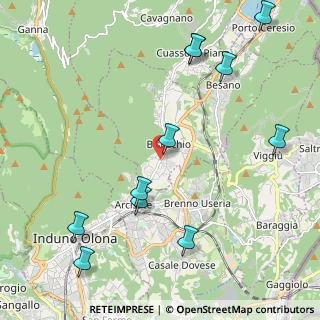 Mappa Via Giuseppe Mazzini, 21050 Bisuschio VA, Italia (2.55909)