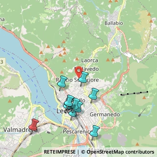 Mappa CAP, 23900 Lecco LC, Italia (2.07364)
