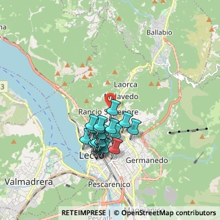 Mappa CAP, 23900 Lecco LC, Italia (1.5185)