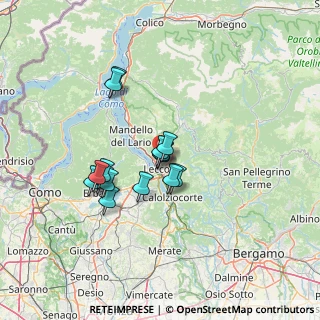Mappa CAP, 23900 Lecco LC, Italia (10.74933)