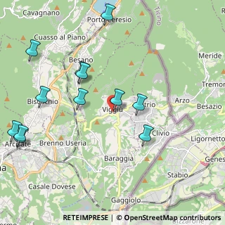 Mappa Piazza Albinola, 21059 Viggiù VA, Italia (2.39833)