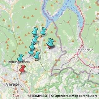 Mappa Via Antonietta Castagna, 21059 Viggiù VA, Italia (2.88909)
