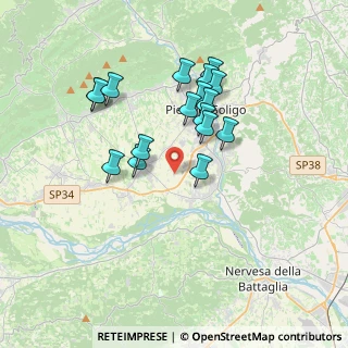 Mappa Via Capigliera, 31020 Sernaglia della Battaglia TV, Italia (3.18529)