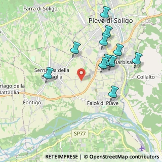 Mappa Via Capigliera, 31020 Sernaglia della Battaglia TV, Italia (1.97455)