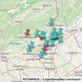 Mappa Via Capigliera, 31020 Sernaglia della Battaglia TV, Italia (10.238)