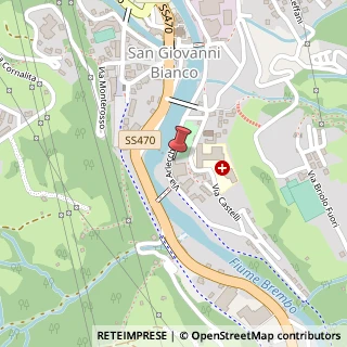 Mappa Via Arlecchino, 29, 24015 San Giovanni Bianco, Bergamo (Lombardia)