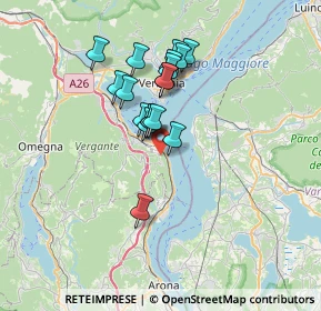 Mappa Via Palestro, 28838 Stresa VB, Italia (5.38944)