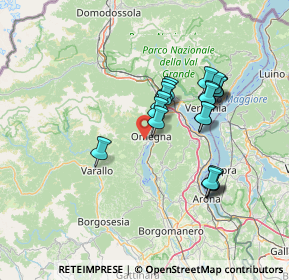 Mappa Via Privata Fratelli Brebbia, 28887 Omegna VB, Italia (12.2975)