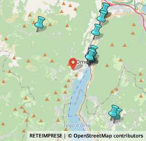 Mappa Via Privata Fratelli Brebbia, 28887 Omegna VB, Italia (4.15333)