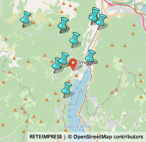 Mappa Via Privata Fratelli Brebbia, 28887 Omegna VB, Italia (3.72818)