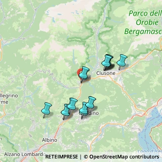Mappa Via Risorgimento, 24028 Ponte Nossa BG, Italia (6.46941)