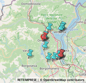 Mappa Via L. Comoli, 28887 Omegna VB, Italia (12.01625)