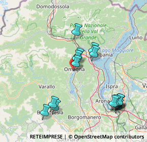 Mappa Via L. Comoli, 28887 Omegna VB, Italia (16.86813)