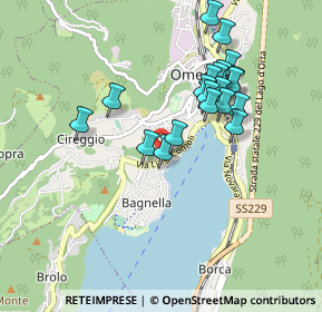 Mappa Via L. Comoli, 28887 Omegna VB, Italia (0.8295)