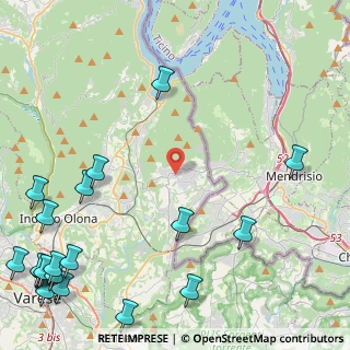 Mappa Viggiù Provincia di Varese IT, 21050 Gemonio VA, Italia (7.0715)