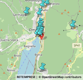 Mappa Via Privata Belvedere, 28887 Omegna VB, Italia (1.56133)