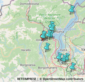 Mappa Via Privata Belvedere, 28887 Omegna VB, Italia (13.12)