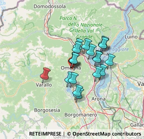 Mappa Parco G. Rodari, 28887 Omegna VB, Italia (9.4655)